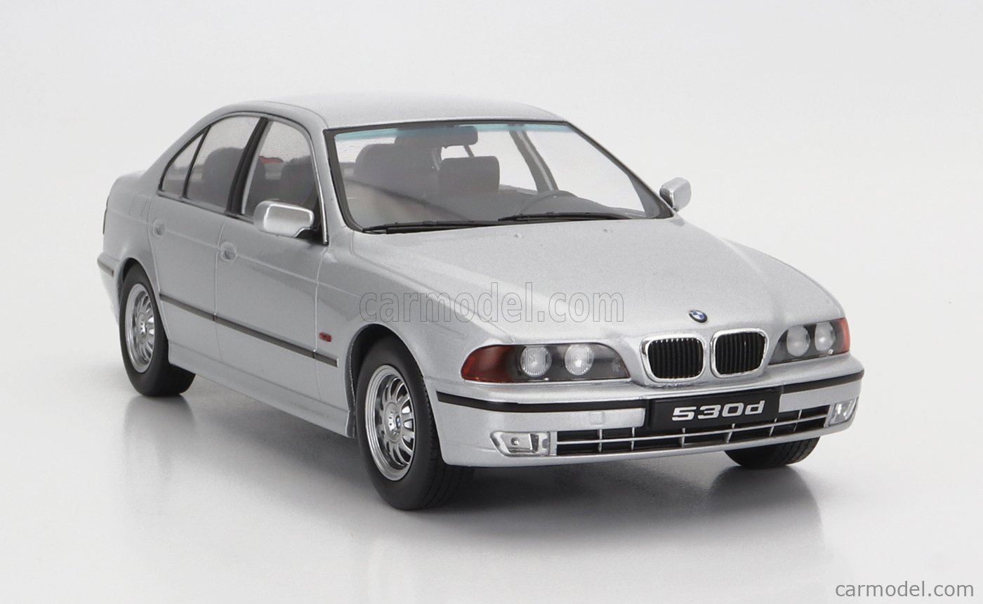PRE-ORD3R KK Scale Modeliukas 1/18 1995 BMW 530d E39 Sedan, silver