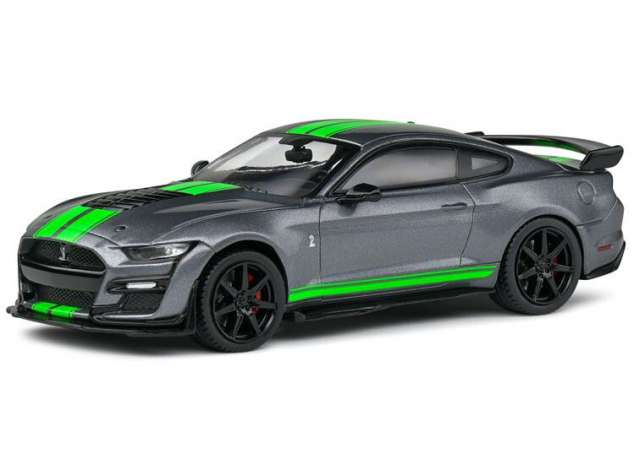 PRE-ORD3R Solido Modeliukas 1/43 2020 Ford Mustang Shelby GT500, grey/green