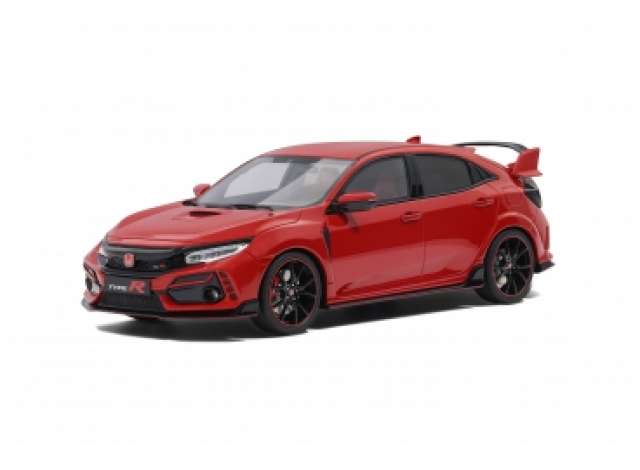 PRE-ORD3R OttO Miniatures Modeliukas 1/18 2020 Honda Civic Type R GT FK8 Euro Spec *Resin series*, rally red