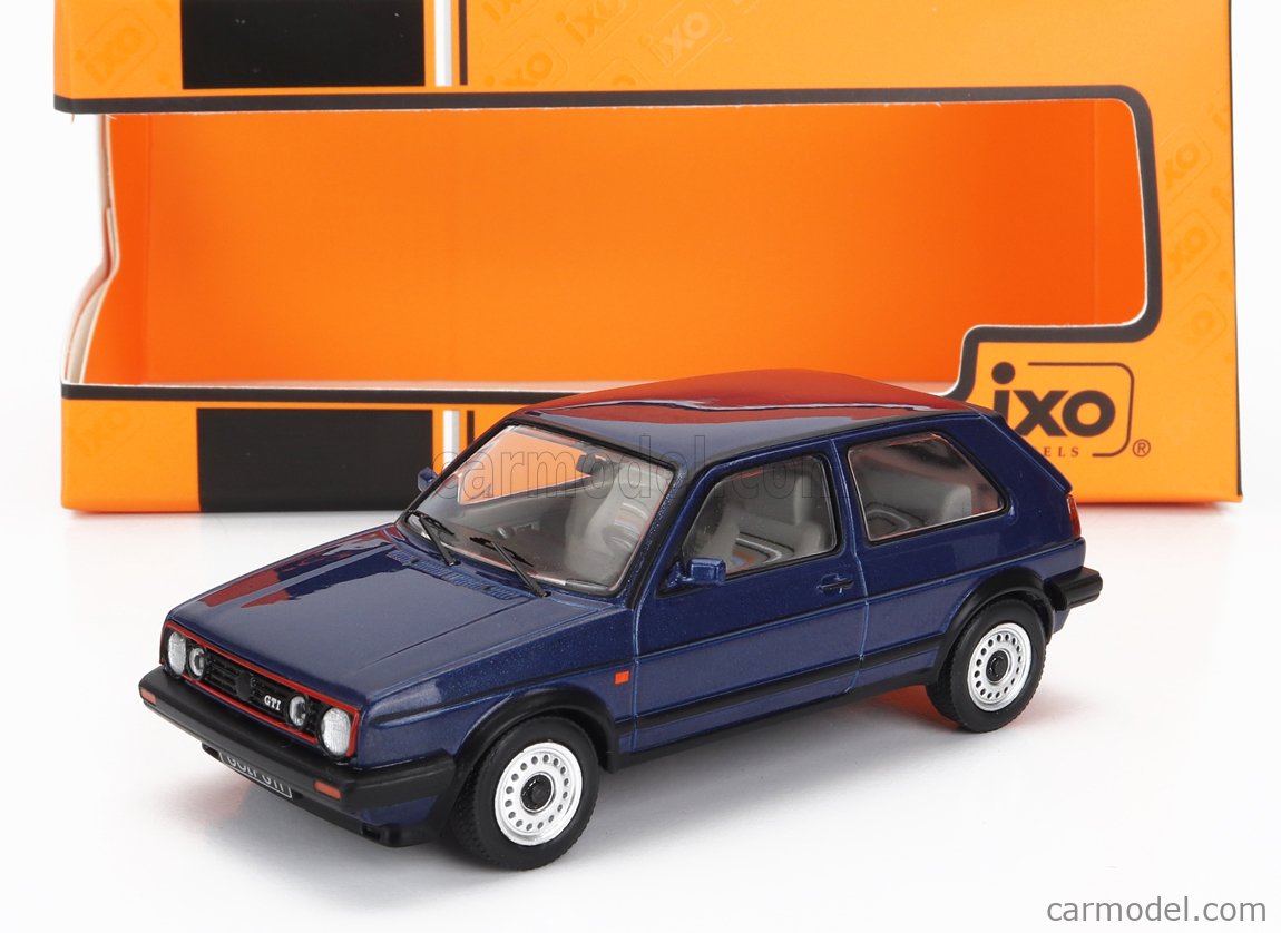 PRE-ORD3R IXO Models Modeliukas 1/43 1984 Volkswagen Golf GTI (MKII), blue