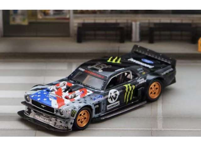Street Weapon Modeliukas 1/64 Ford Mustang Hoonicorn RTR, various (yra Sandėlyje)