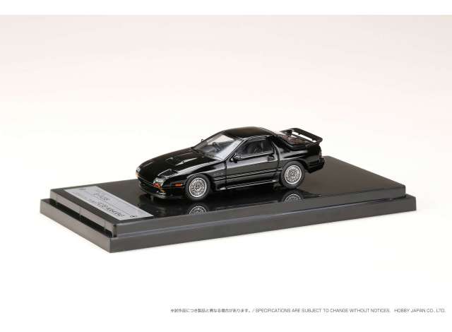 PRE-ORD3R Hobby Japan Modeliukas Mazda RX-7 (FC3S) GT-X, brilliant black
