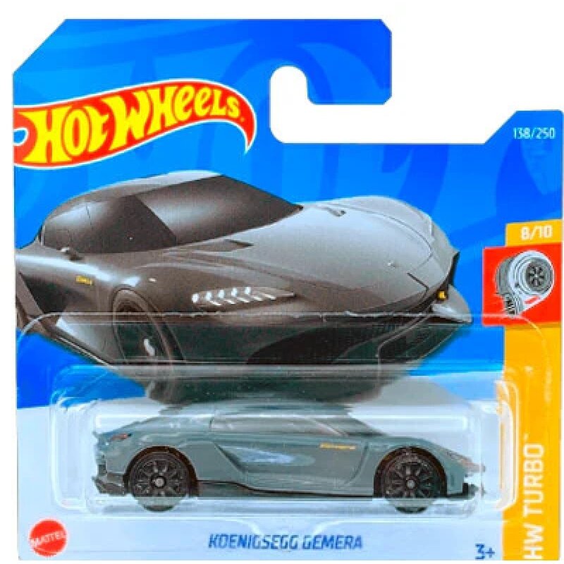 Hot Wheels Mainline Modeliukas Koenigsegg Gemera Grey (yra Sandėlyje)