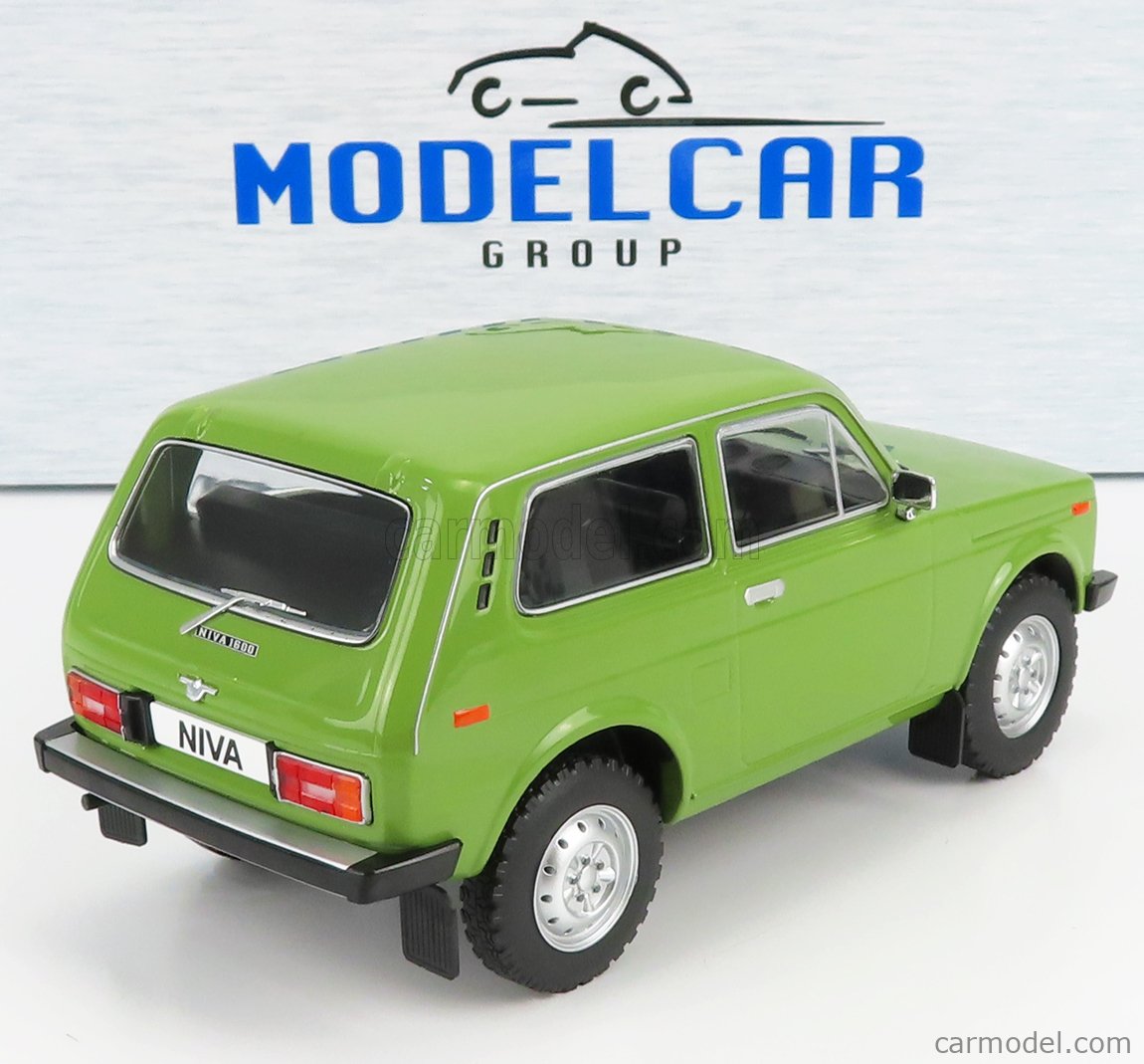 PRE-ORD3R MCG Modeliukas 1/18 1976 Lada Niva, olive green