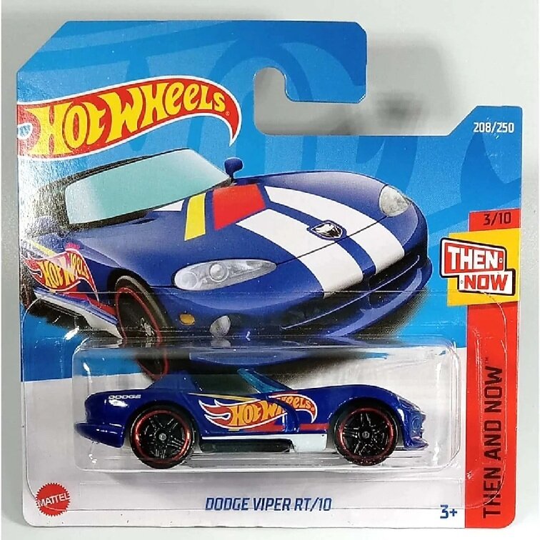 Hot Wheels Mainline Modeliukas Dodge Viper RT/10 Blue (yra Sandėlyje)