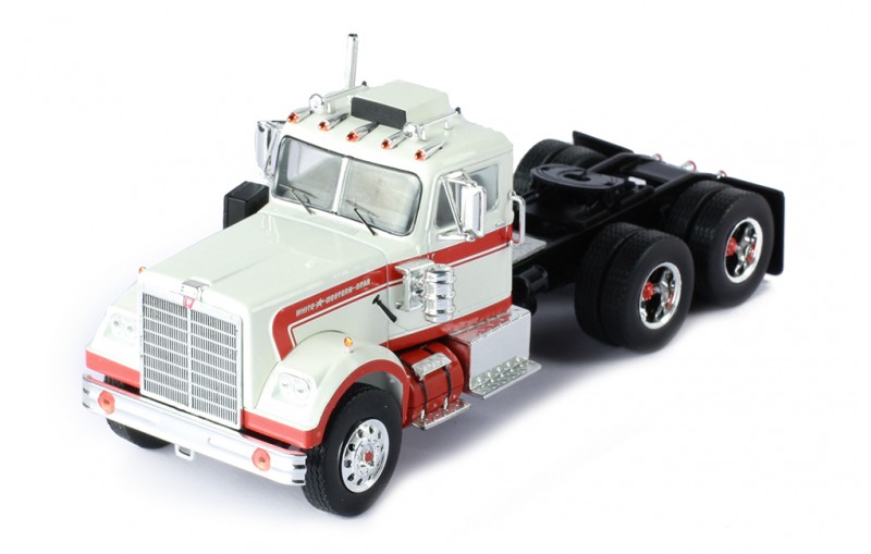 PRE-ORD3R IXO Models Modeliukas 1/43 1970 White Western Star 4864, white/red