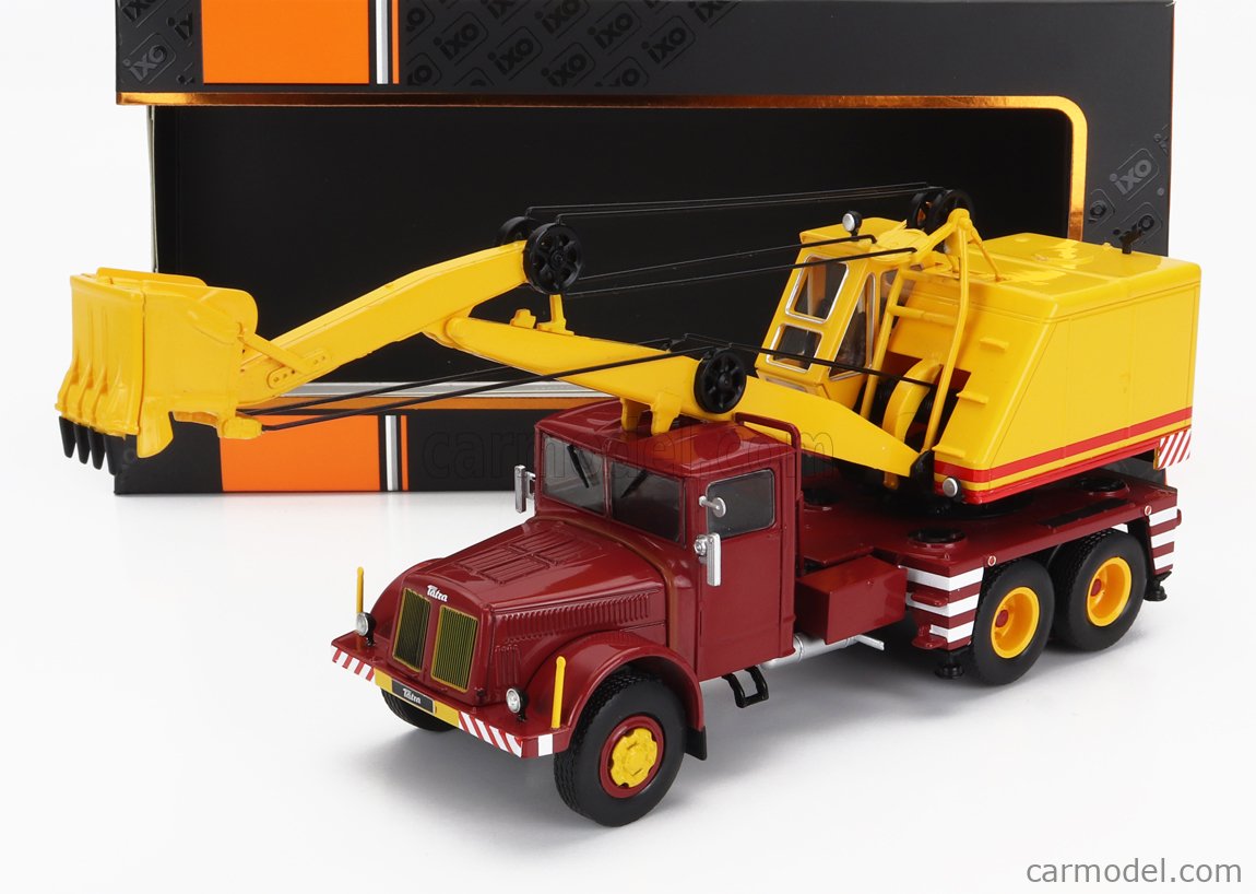 PRE-ORD3R IXO Models Modeliukas 1/43 1958 Tatra 111 D030 A, red/yellow