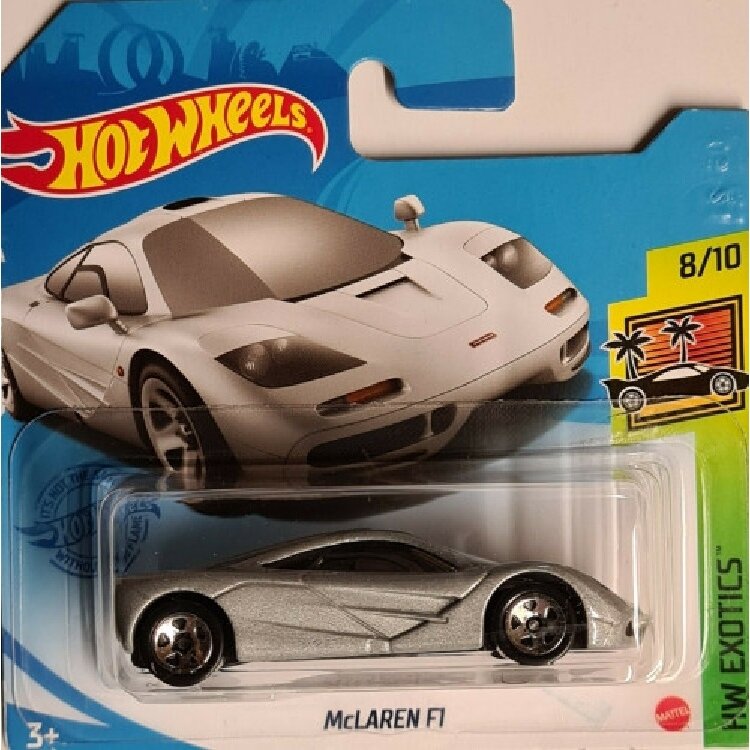 Hot Wheels Mainline Modeliukas McLaren F1 grey