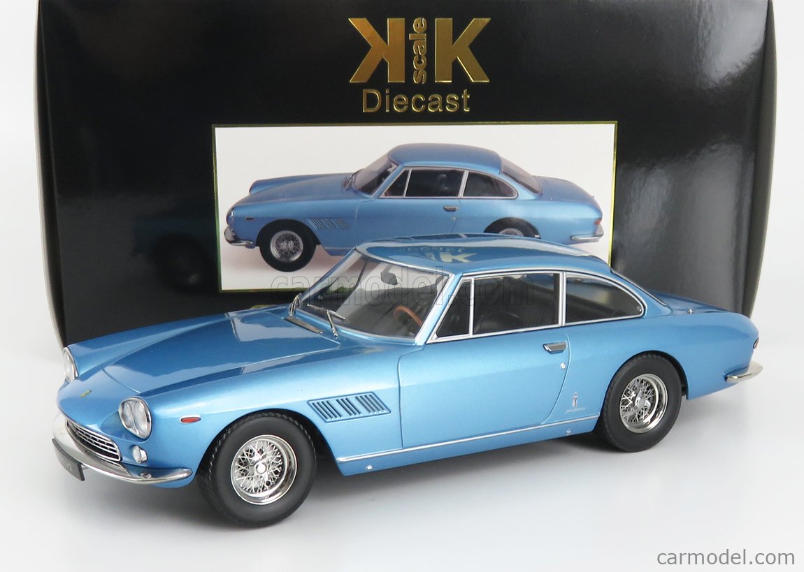 PRE-ORD3R KK Scale Modeliukas 1964 Ferrari 330 GT 2+2, light blue metallic