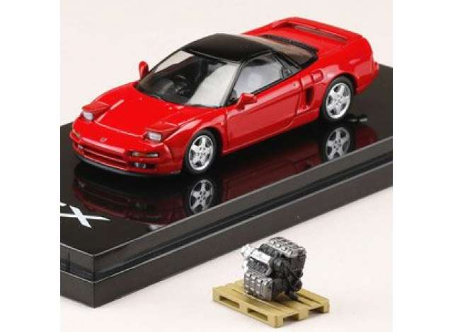 Hobby Japan Modeliukas 1990 Honda NSX (NA1) With Engine Display Model, formula red