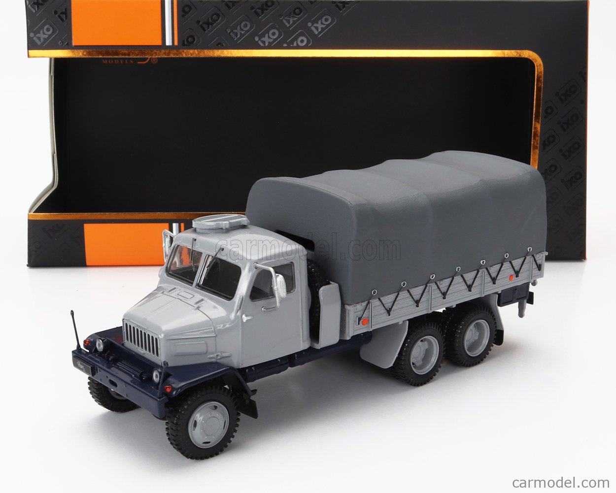 PRE-ORD3R IXO Models Modeliukas 1/43 1962 Praga V3S & 6 WD, grey