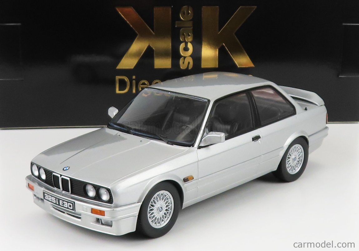 PRE-ORD3R KK Scale Modeliukas 1/18 BMW 325i E30 M, silver