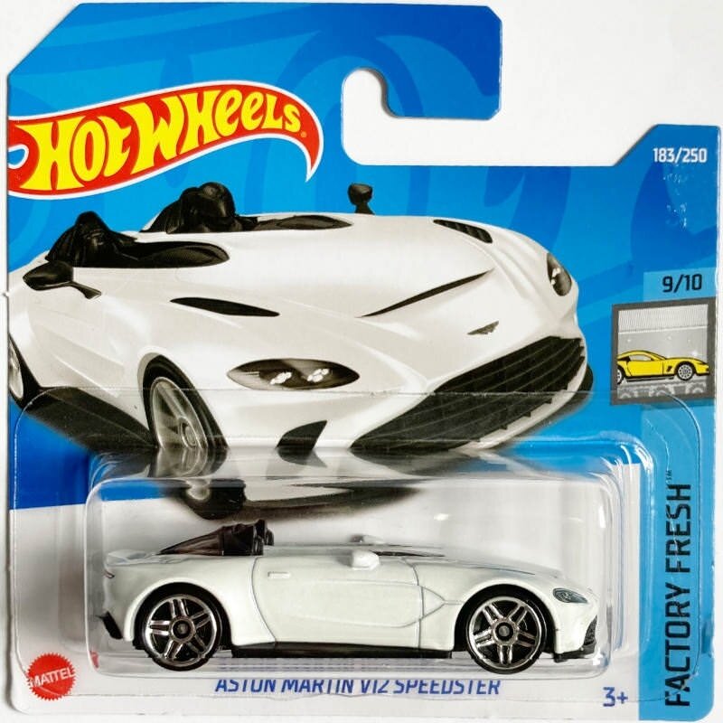 Hot Wheels Mainline Modeliukas Aston Martin V12 Speedster white (yra Sandėlyje)