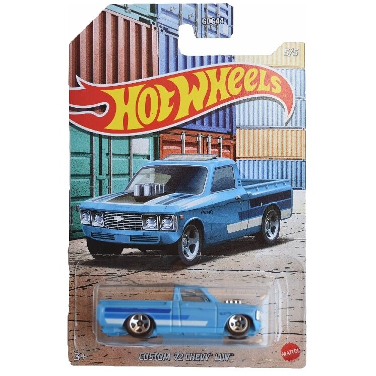Hot Wheels Mainline Modeliukas Custom 72 Chevy LUV light blue (yra Sandėlyje)