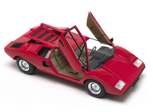 PRE-ORD3R Aoshima Modeliukas #01 Lamborghini Countach LP400, plastic modelkit