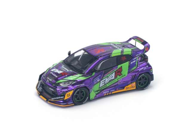 Pop Race Modeliukas 1/64 Toyota GR Yaris EVA RT Test Type-01 Goodride, various