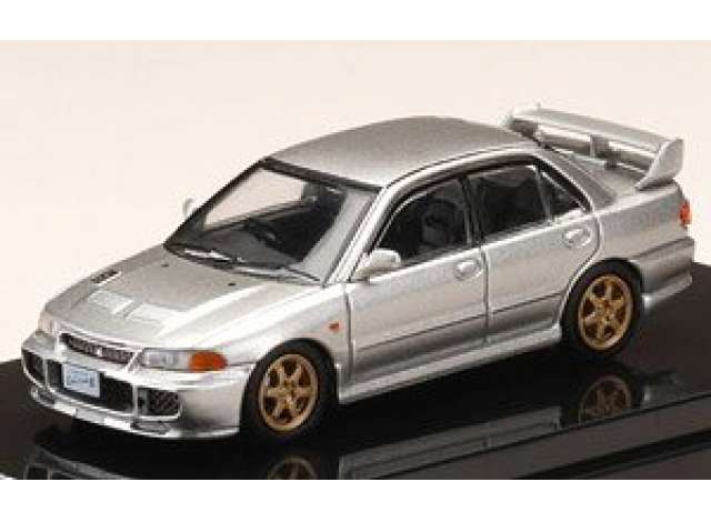 PRE-ORD3R Hobby Japan Modeliukas Mitsubishi Lancer GRS Evolution III (CE9A) Customized Version, queens silver