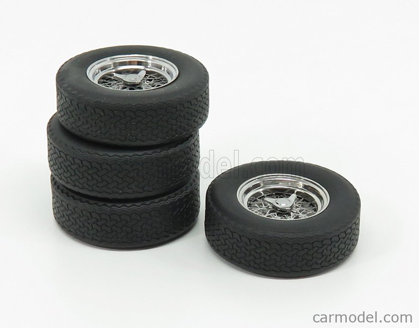PRE-ORD3R KK Scale Ratų komplektas Wheel/Tyre Set with Spoke Rims