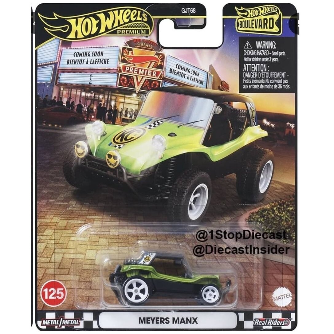 PRE-ORDER Hot Wheels Premium Boulevard 2025 Modeliukas Meyers manx