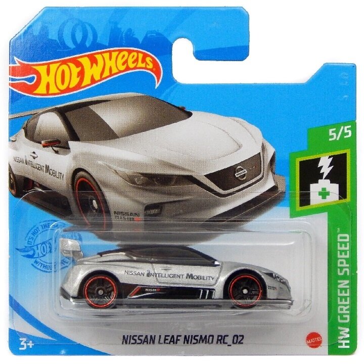 Hot Wheels Mainline Modeliukas Nissan Leaf Nismo RC_02 short card