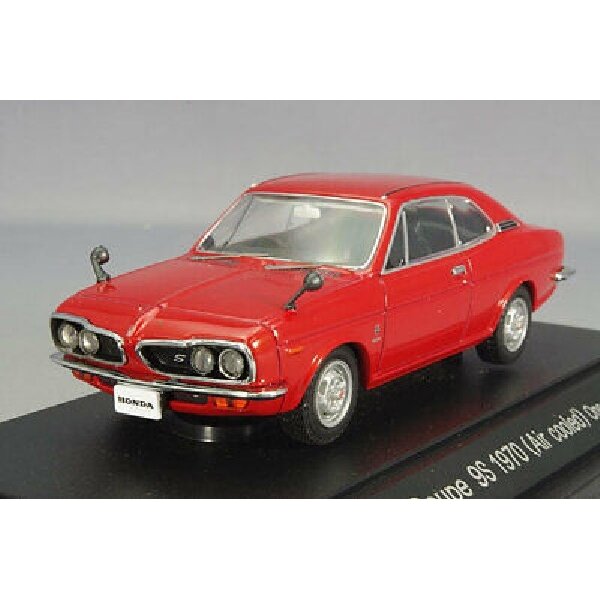 Ebbro Modeliukas 1/43 1970 Honda 1300 Coupe 9, red