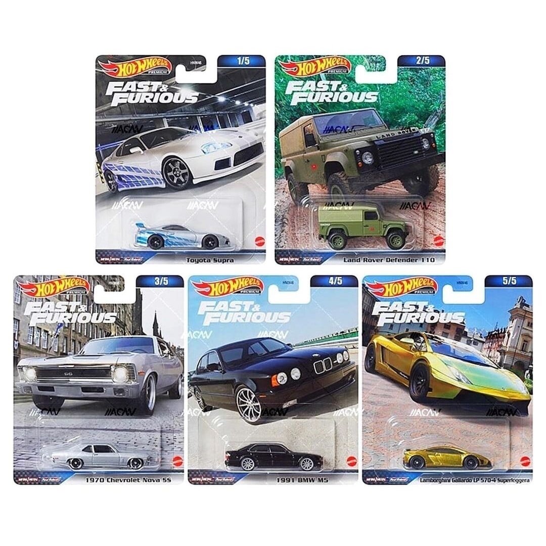 Hot Wheels Premium Modeliukas Fast & the Furious Assortment