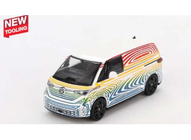 Mini GT Modeliukas 1/64 2022 Volkswagen ID. Buzz, Prototype Rainbow, various