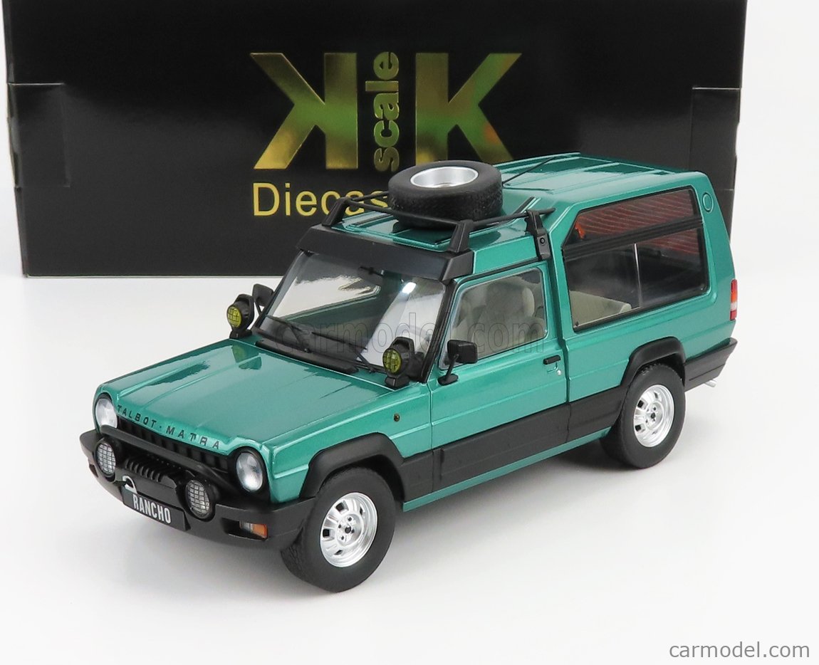 PRE-ORD3R KK Scale Modeliukas 1979-1983 Talbot Simca Rancho, green metallic
