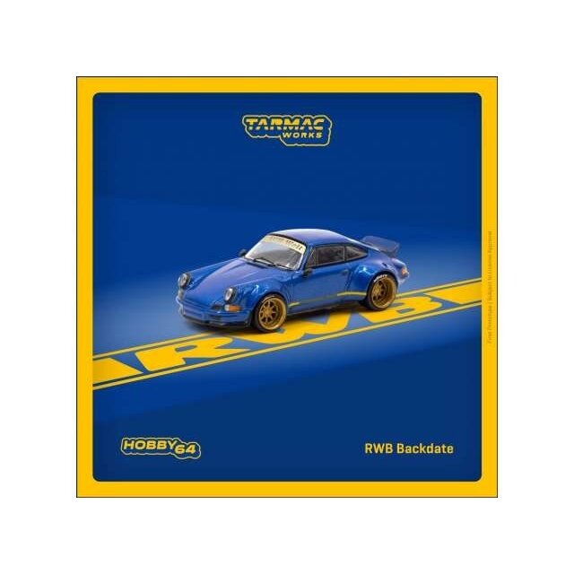 Tarmac Works Modeliukas Porsche RWB Backdate Pandora One, blue