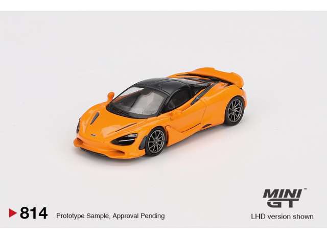 PRE-ORD3R Mini GT Modeliukas 1/64 2024 Mclaren 750S, mclaren orange