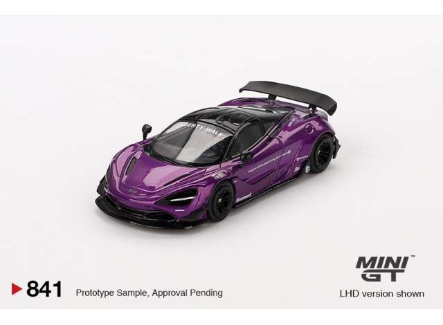 PRE-ORDER Mini GT Modeliukas 1/64 2020 McLaren 720S LB Works, purple