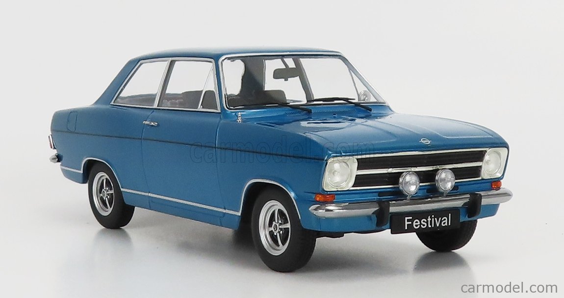 KK Scale Modeliukas 1/18 1973 Opel Kadett B Festival, blue