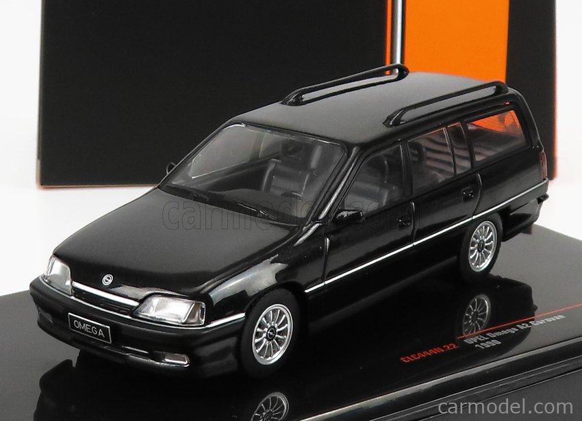 PRE-ORD3R IXO Models Modeliukas 1990 Opel Omega A2 Caravan, black
