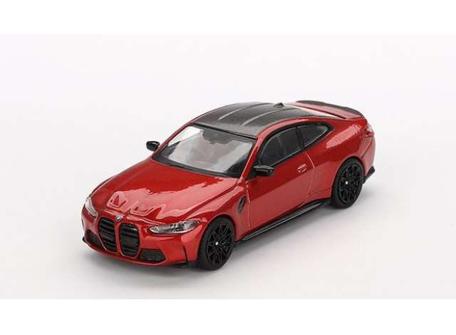 PRE-ORD3R Mini GT Modeliukas 1/64 2024 BMW M4 (G82) Competition, sakhir orange