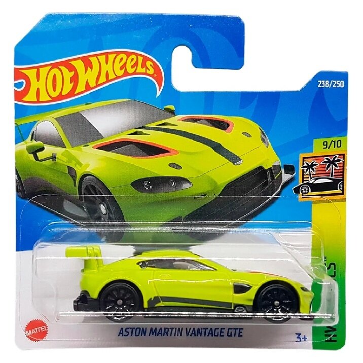 Hot Wheels Mainline Modeliukas Aston Martin Vantage GTE Green (yra Sandėlyje)