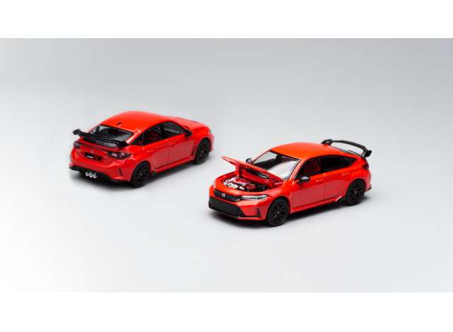 PRE-ORD3R Pop Race Limited Modeliukas Honda Civic Type R FL5, red