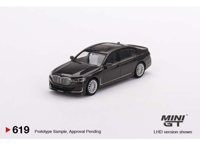 Mini GT Modeliukas BMW Alpina B7 Xdrive, dravit grey metallic (yra Sandėlyje)