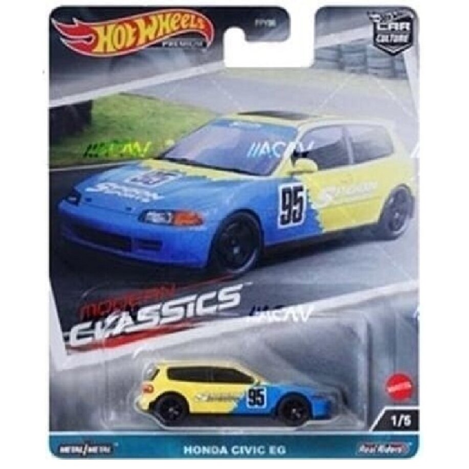 Hot Wheels Premium Modeliukas Honda Civic EG Modern Classics