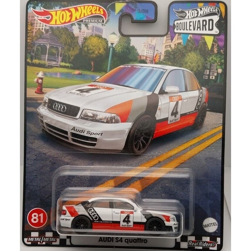 Hot Wheels Premium Modeliukas 81. Audi S4 Quattro BOULEVARD