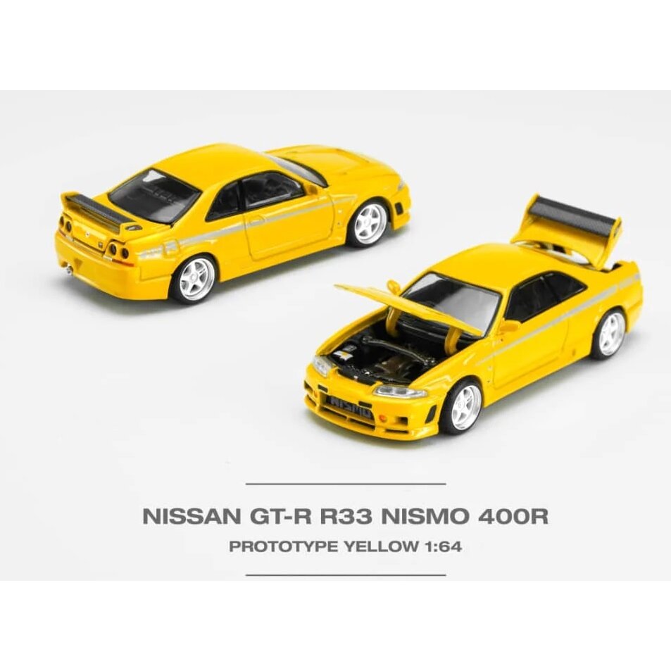 Pop Race Limited Modeliukas Nissan Skyline GT-R Nismo 400R, yellow