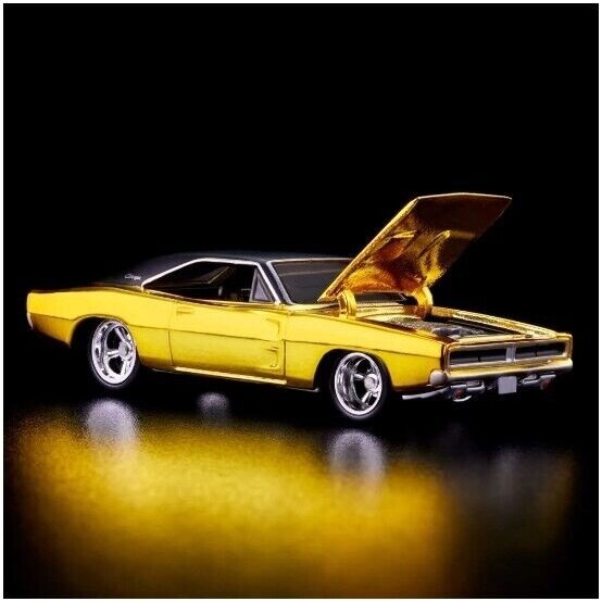 Hot Wheels Red Line Club Modeliukas RLC Exclusive 1969 Dodge Charger R/T (yra Sandėlyje)