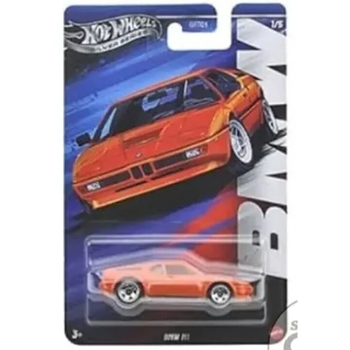 Hot Wheels Silver Line BMW M series Modeliukas BMW M1 (yra Sandėlyje)