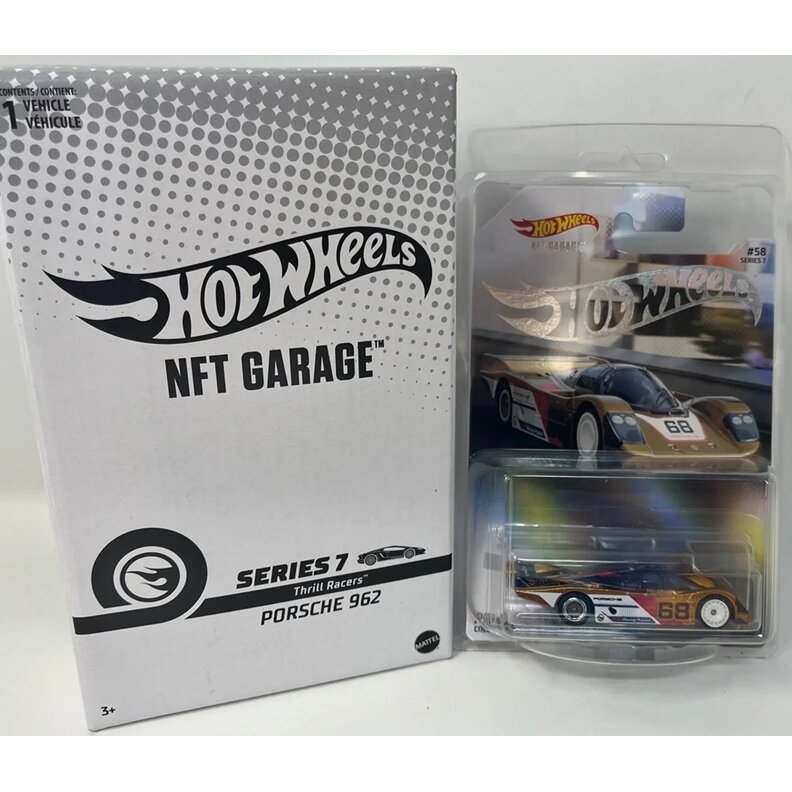 Hot Wheels NFT Garage Series 7 Modeliukas Porsche 962 (yra Sandėlyje)