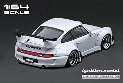 Ignition Modeliukas Porsche RWB 993, matt pearl white (yra Sandėlyje