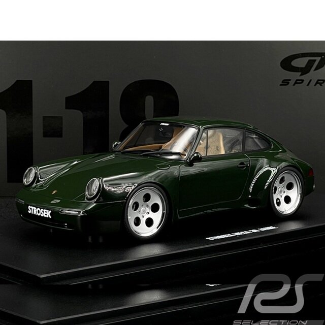 GT Spirit Modeliukas 1/18 2024 Strosek 911 Mega 30 Jahre *Resin Series*, green (yra Sandėlyje)