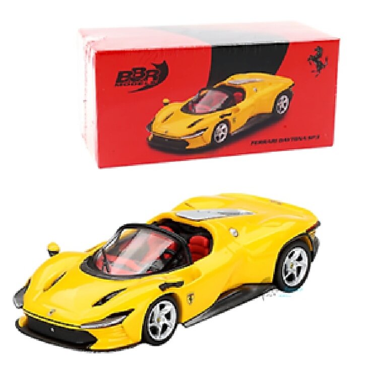 BBR Modeliukas 2024 Ferrari Daytona SP3, giallo modena (yra Sandėlyje)