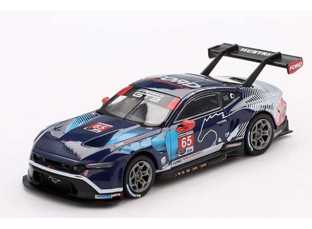 PRE-ORD3R Mini GT Modeliukas 1/64 2024 Ford Mustang GT3 #65 Ford Multimatic Motorsports Daytona 24 hrs, various