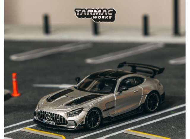 Tarmac Modeliukas 1/64 Mercedes-Benz AMG GT Black Series, silver metallic (yra Sandėlyje)