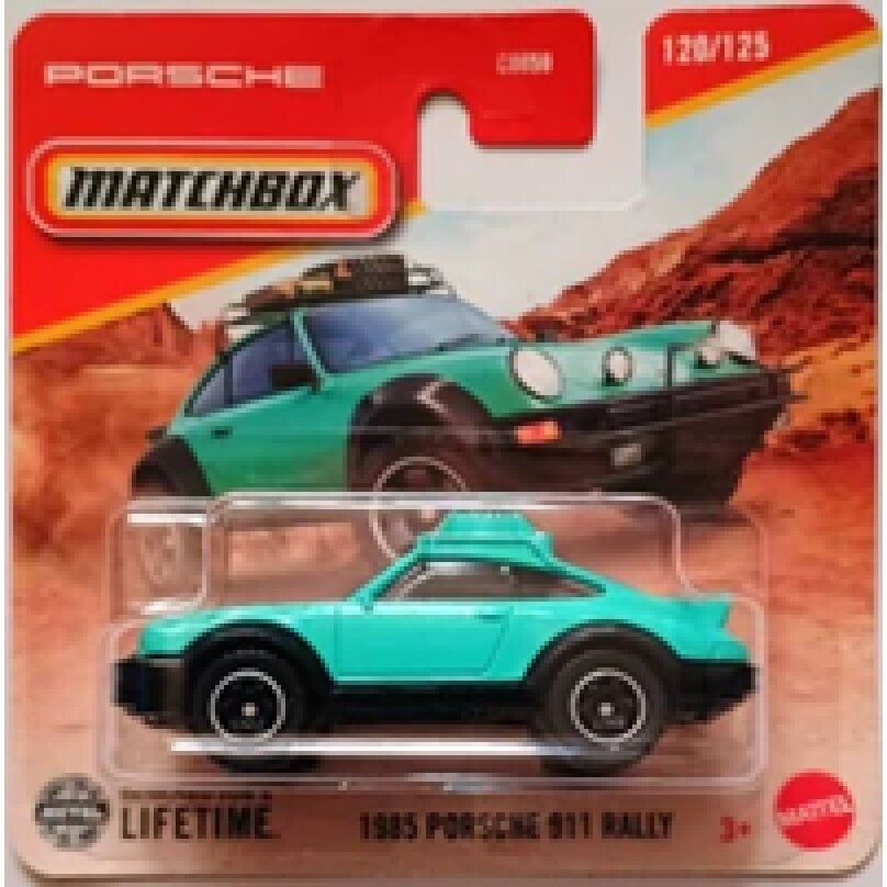 Matchbox Modeliukas 1985 Porsche 911 Rally green (yra Sandėlyje)
