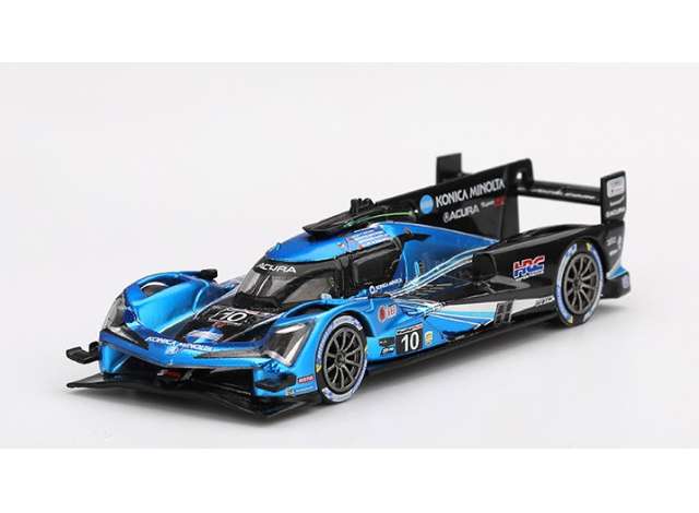 PRE-ORD3R Mini GT Modeliukas 1/64 2024 Acura ARX-06 GTP Wayne Taylor Racing with Andretti Daytona 24hrs, blue/black